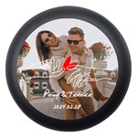Personalized Name and Photo Wedding Dento Box Dento Box with Mirror Front