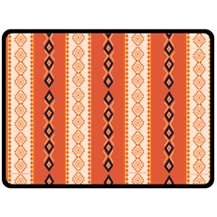 Geometrical Geometric Pattern Fleece Blanket (large)