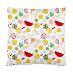 Pattern Seamless Texture Fruit Standard Cushion Case (one Side)