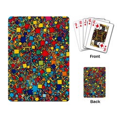 Shapes Pattern Playing Cards Single Design (rectangle)
