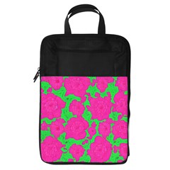 Mid Century Retro Floral 1970s 1960s Pattern 98 Foldable Shoe Storage Bag