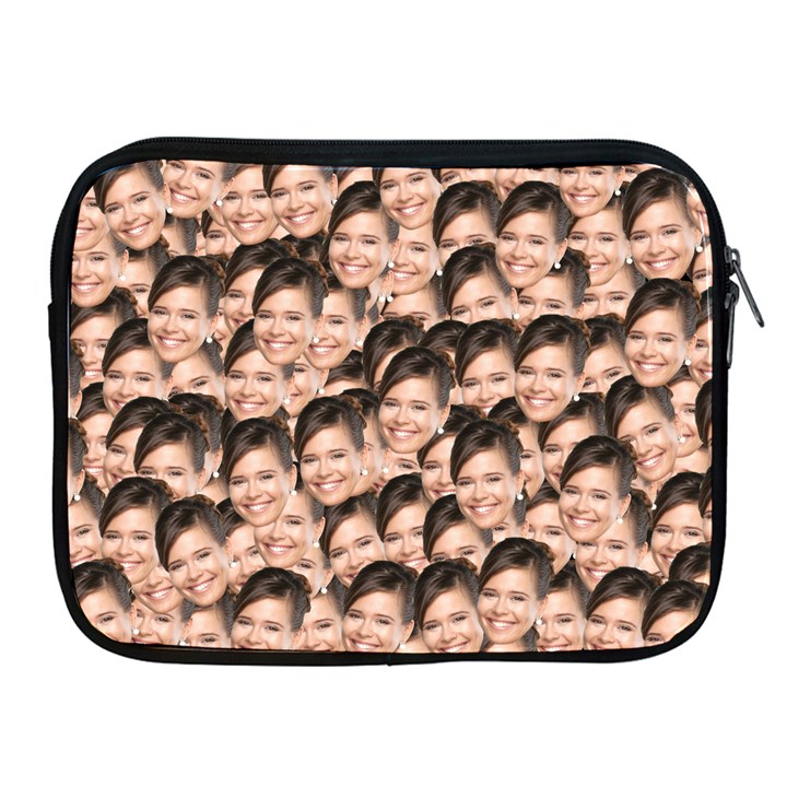 Personalized Photo Many Face Head Name iPad Zipper Case Apple iPad Zipper Case