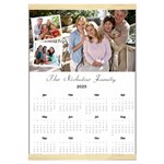 Personalized Family Calendar Canvas Yearly Calendar 16  x 22  Front - Jan 2025