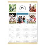 Personalized Family Calendar Canvas Yearly Calendar 16  x 22  Front - Jan 2025