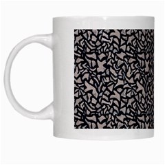 Brown Giraffe Pattern White Mug