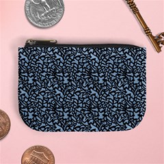 Blue Giraffe Pattern Mini Coin Purse