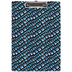 Turquoise Snake  A4 Acrylic Clipboard