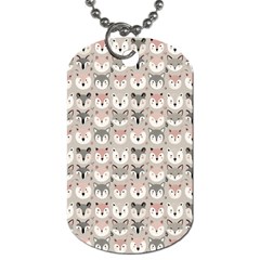 Cute Animals Dog Tag (one Side)