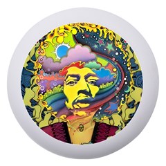 Psychedelic Rock Jimi Hendri Dento Box With Mirror