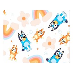 Bluey 80  X 56  Two Sides Premium Plush Fleece Blanket (large)