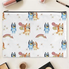 Bluey, Bluey Merch, Bluey Pattern, Bluey Bluey, Bingo, Bluey Design, Bluey Dog Cosmetic Bag (xxxl)