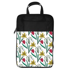 Flowers Bloom Pattern Spring Foldable Shoe Storage Bag