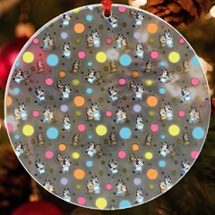 Bluey, Bluey Merch, Bluey Pattern, Bluey Bluey, Bingo, Bluey Design, Bluey Dog Uv Print Acrylic Ornament Round