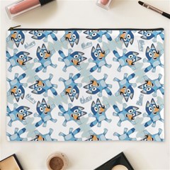 Bluey, Bluey Merch, Bluey Pattern, Bluey Bluey, Bingo, Bluey Design, Bluey Dog Cosmetic Bag (xxxl)